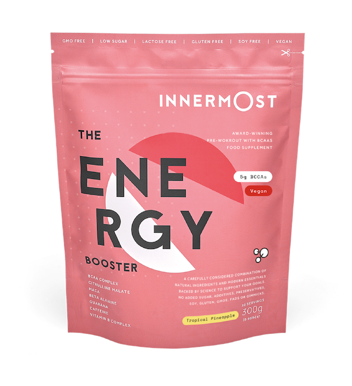 The Energy Booster. Award winning pre-workout. Formulated to raise energy, improve stamina and to help push yourself further.