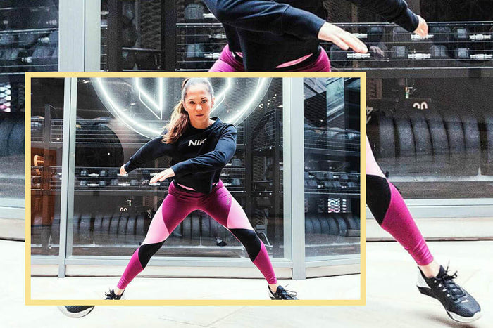 L3 trainer Bethany Duckworth doing cardio with Innermost