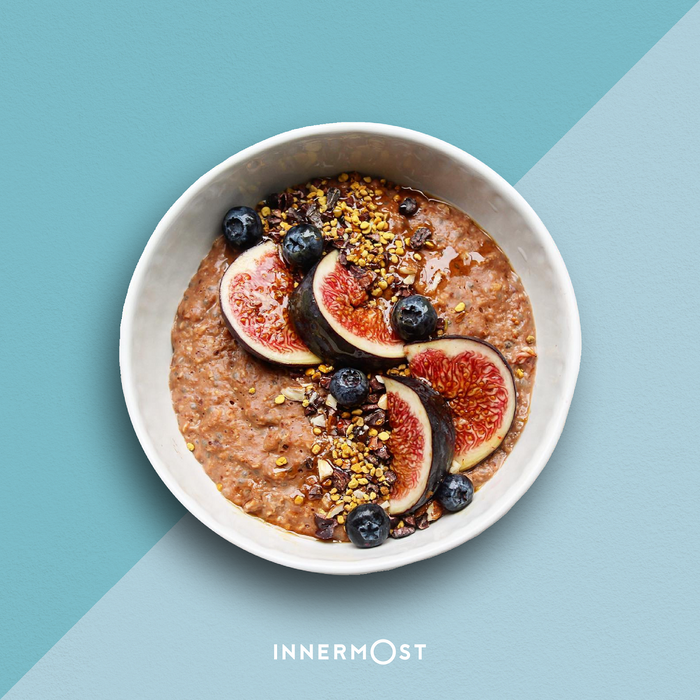 Innermost Creamy Chocolate Porridge and Figs