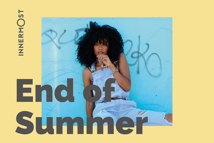 Woman posing for Innermost's August playlist anthems