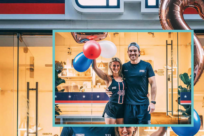 Mike Chapman and Amy Costello F45 studio opening