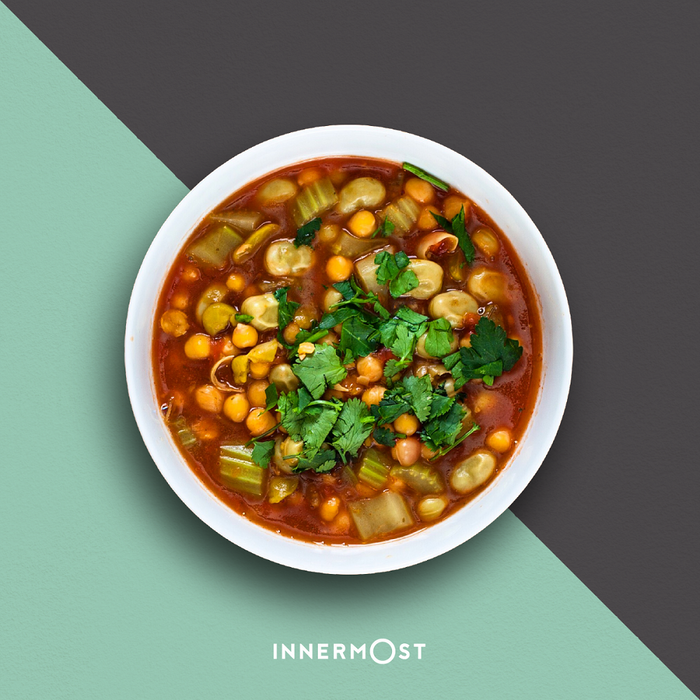 Innermost moroccan chickpea soup