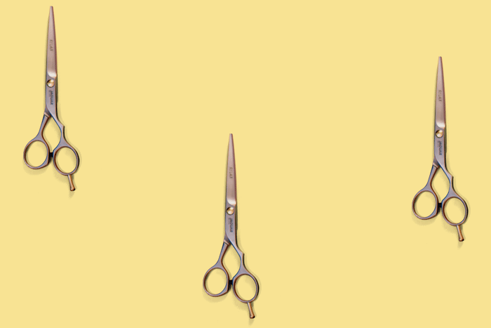 Salon scissors for how to cut your own hair