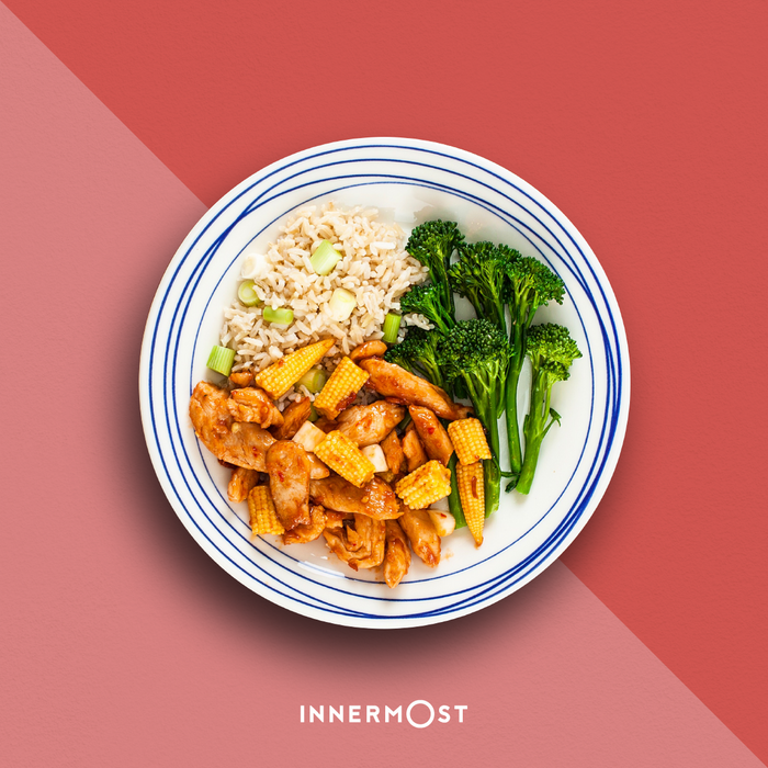 Innermost Sweet Chilli Chicken + Rice 
