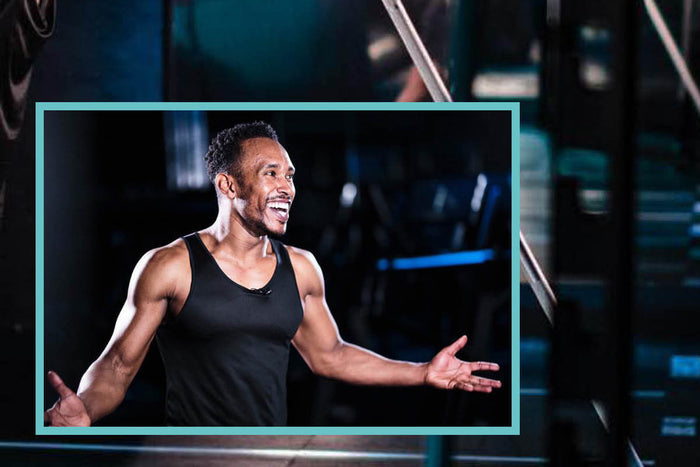 Taofique Folarin looking happy for Innermost