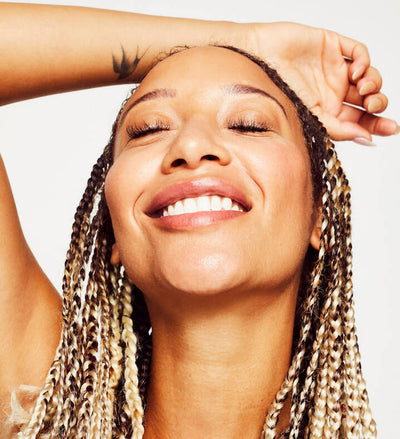 Sophie Apollonia smiling and looking confident for Innermost