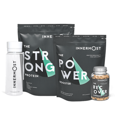 The Muscle Collection - a range of nutritional supplement developed by Innermost
