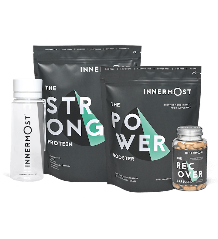 The Muscle Collection - a range of nutritional supplement developed by Innermost